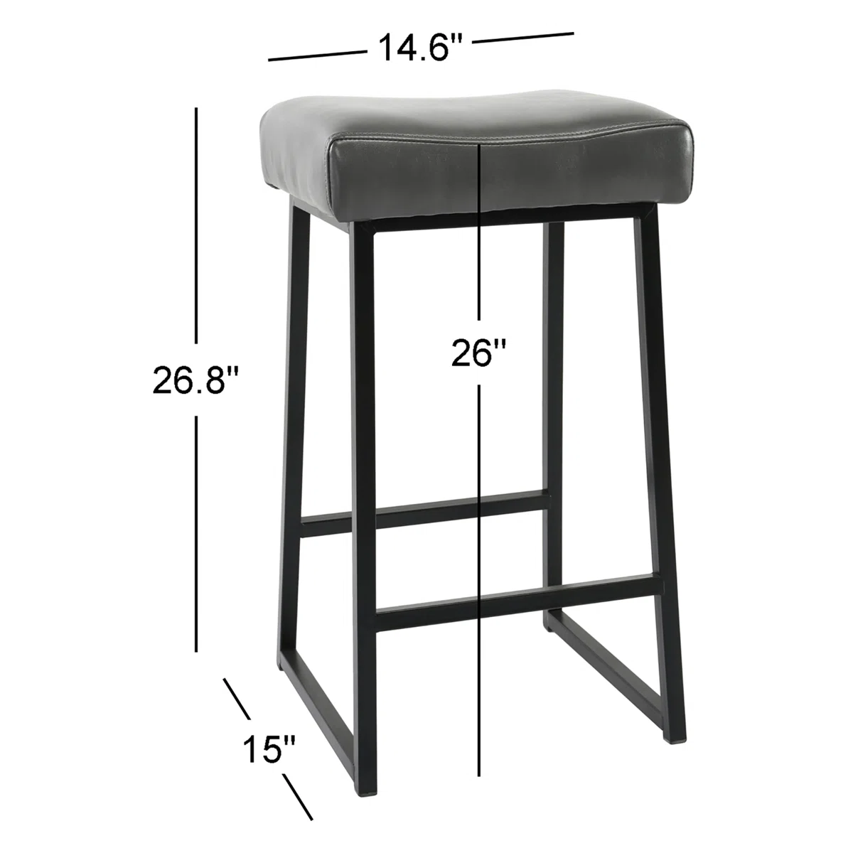 Bar Stool Minimalis Industrial Modern