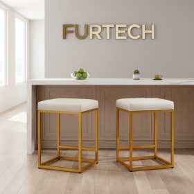 Bar Stool Gold Industrial Rangka Besi