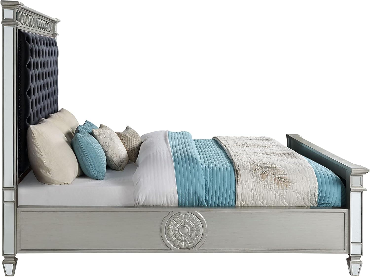 Tempat Tidur Ukir Minimalis Mirror Klasik Mewah