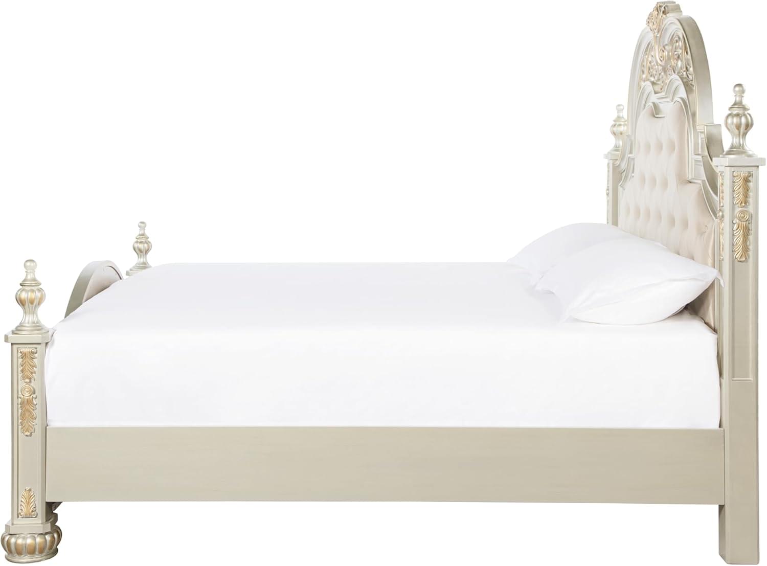 Tempat Tidur Ukiran Klasik Mewah Duco