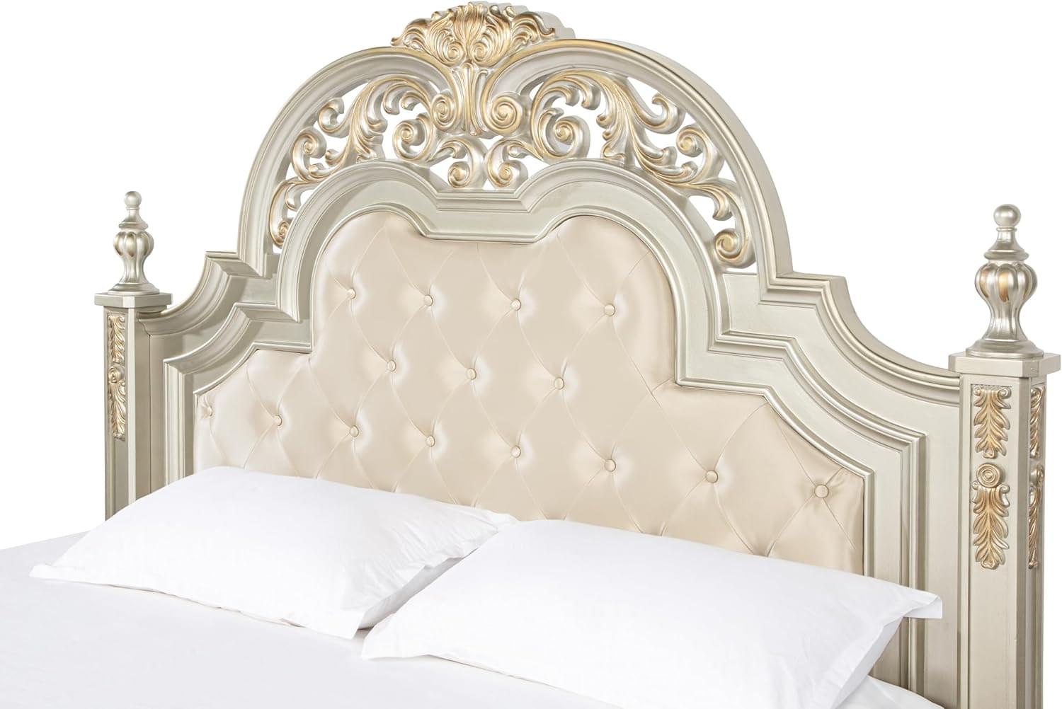 Tempat Tidur Ukiran Klasik Mewah Duco
