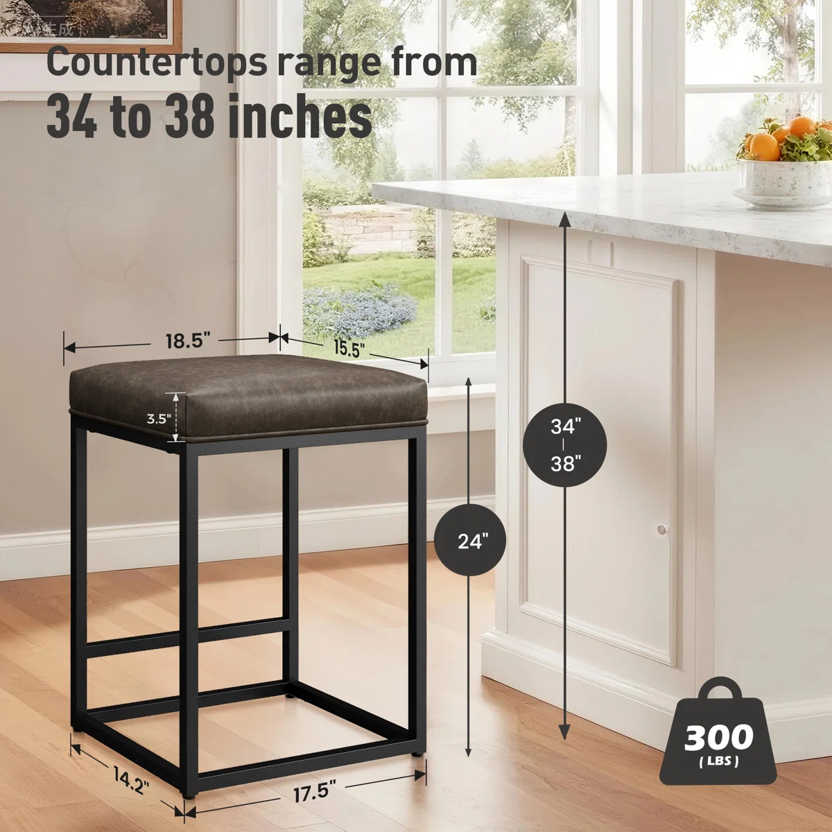 Bar Stool Minimalis Industrial Modern