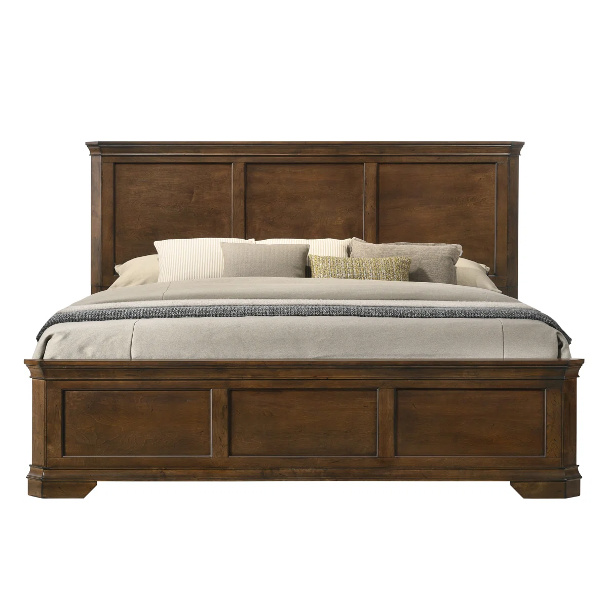 Tempat Tidur Desain Klasik Kayu Jati Minimalis Modern