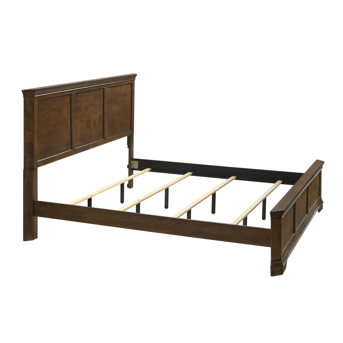 Tempat Tidur Desain Klasik Kayu Jati Minimalis Modern